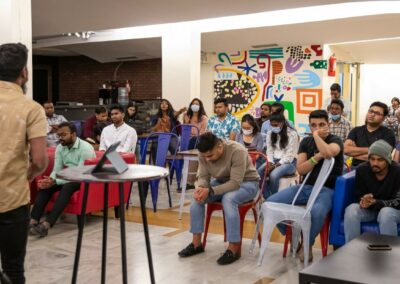 Young Adults at Hope Unlimited Church, India
